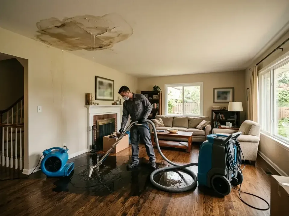 attic-pipe-burst-ceiling-drip-008 — frequently asked questions, Water Damage Restoration & Carpet Care in Munising, MI